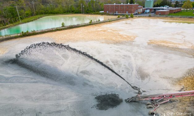 Lime Sludge Removal Project Begins at Westerville Water Plant