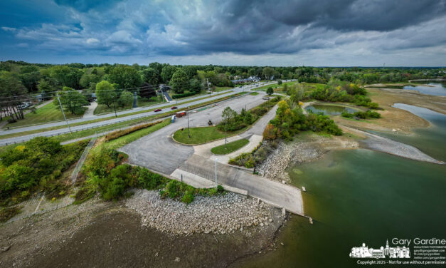 Boat Ramp Closed For Upgrades. Bank Damaged In Truck Crash.